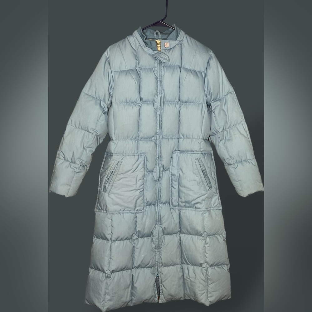 Vintage Cabela’s Women's Light Blue Puffer Jacket